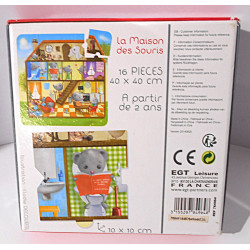 Puzzle la maison des souris - Oxybul