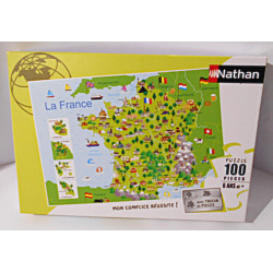 Puzzle de la France - Nathan