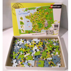 Puzzle de la France - Nathan