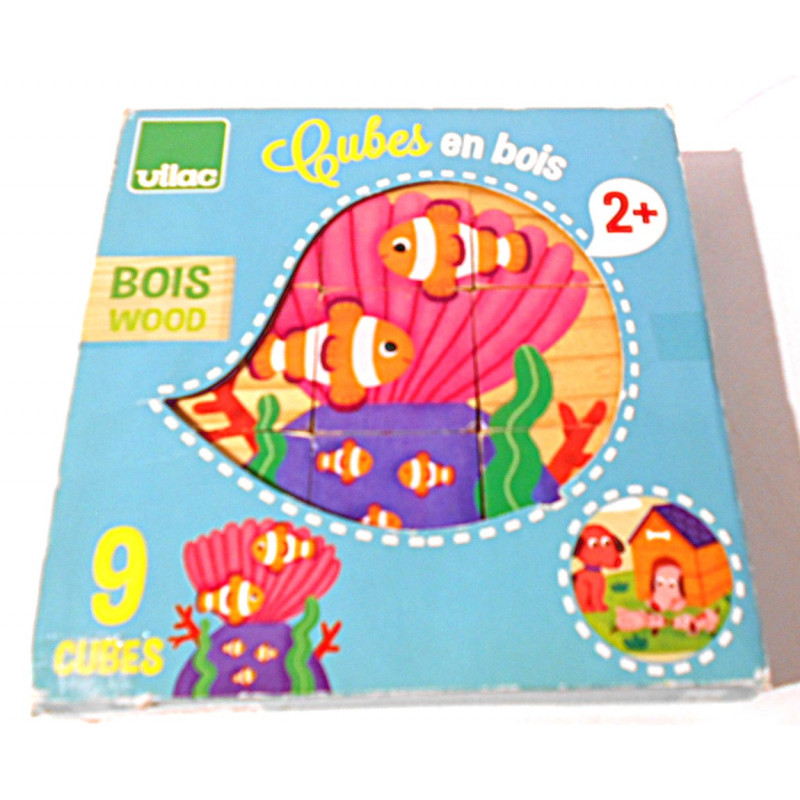 Cubes en bois - Vilac
