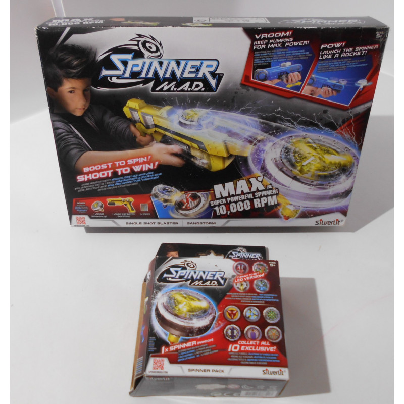 Spinner Mad single shot blaster Sandstorm - SILVERLIT