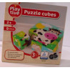 Puzzle cubes en bois - Playtive