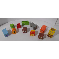 Cubes sonores en bois de la Savane - Vilac
