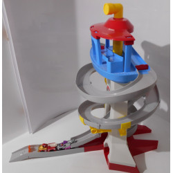 La Pat'Patrouille - Quartier General Géant et 2 voitures True Métal