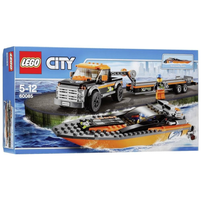 LEGO City - Le 4x4 avec hors-bord - Réf. 60085