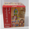 Jeu de construction en bois 100 pièces  - FERRY jouets