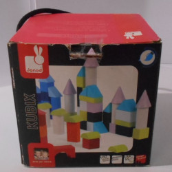 KUBIX 100 pièces en bois -...