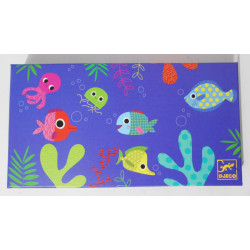 Jeu de pêche magnétique en bois Thème marin