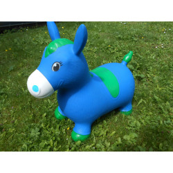 Âne gonflable sauteur