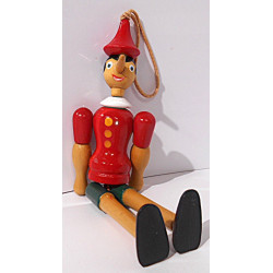 Figurine Pinocchio en bois