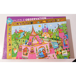 Puzzle observation princesse