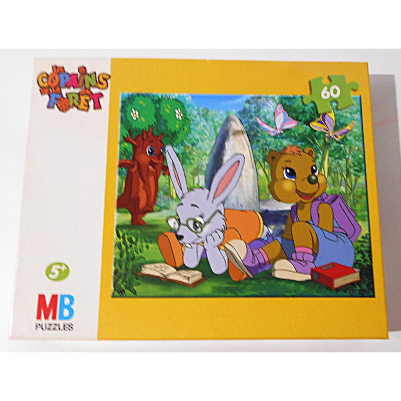 Puzzle les copains de la foret
