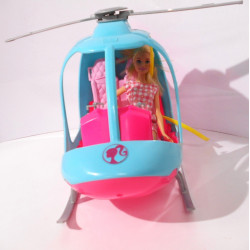 Barbie Hélicoptère avec poupée - Barbie