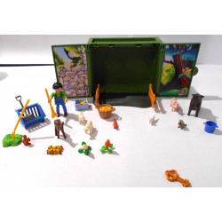 Playmobil - Coffre Enclos des animaux de la forêt