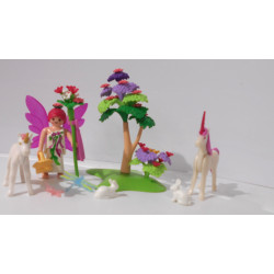Playmobil fée et licornes