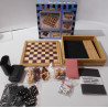 Coffret multi-jeux en bois