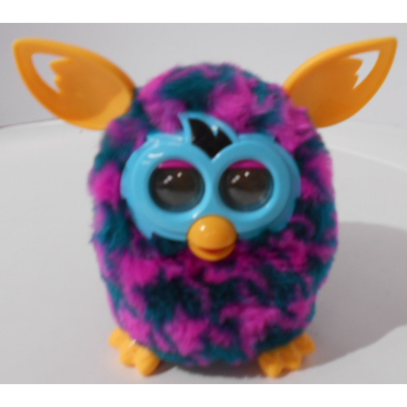 Hasbro Furby boom rose  3 couleurs, rayures diagonales