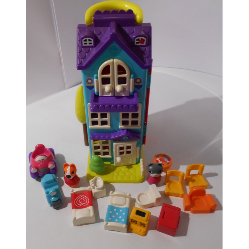 Maison nomade pliable avec accessoires et personnages - Oxybul