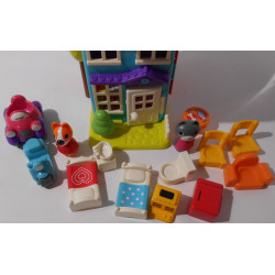 Maison nomade pliable avec accessoires et personnages - Oxybul