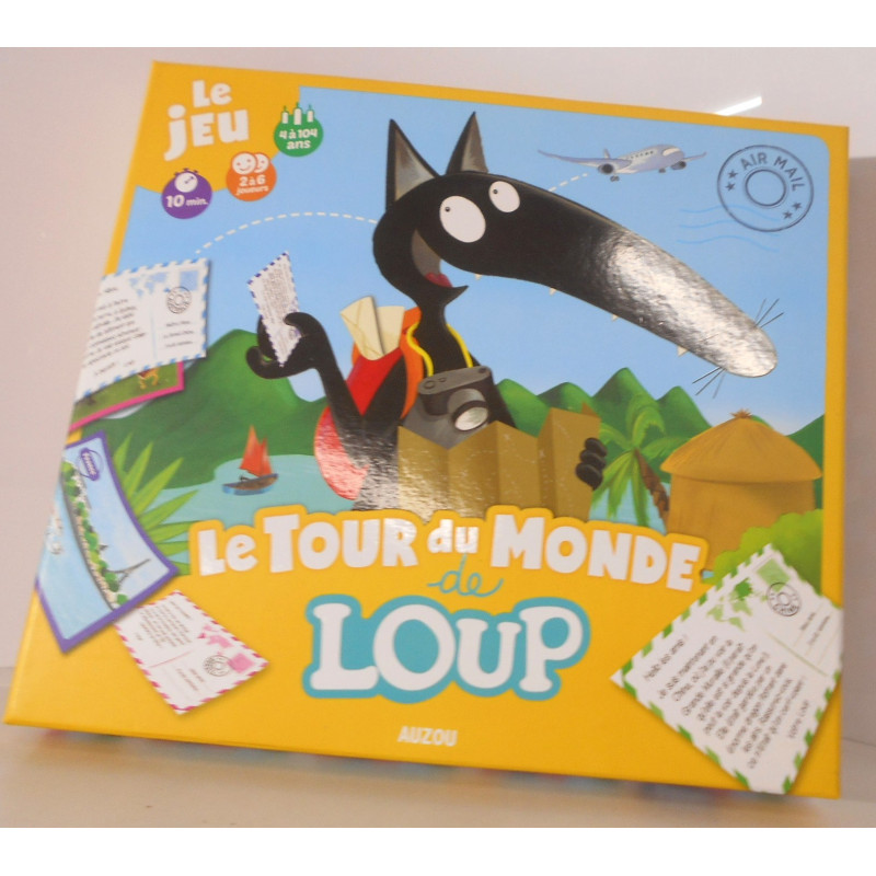 Le Tour du Monde de Loup - Auzou