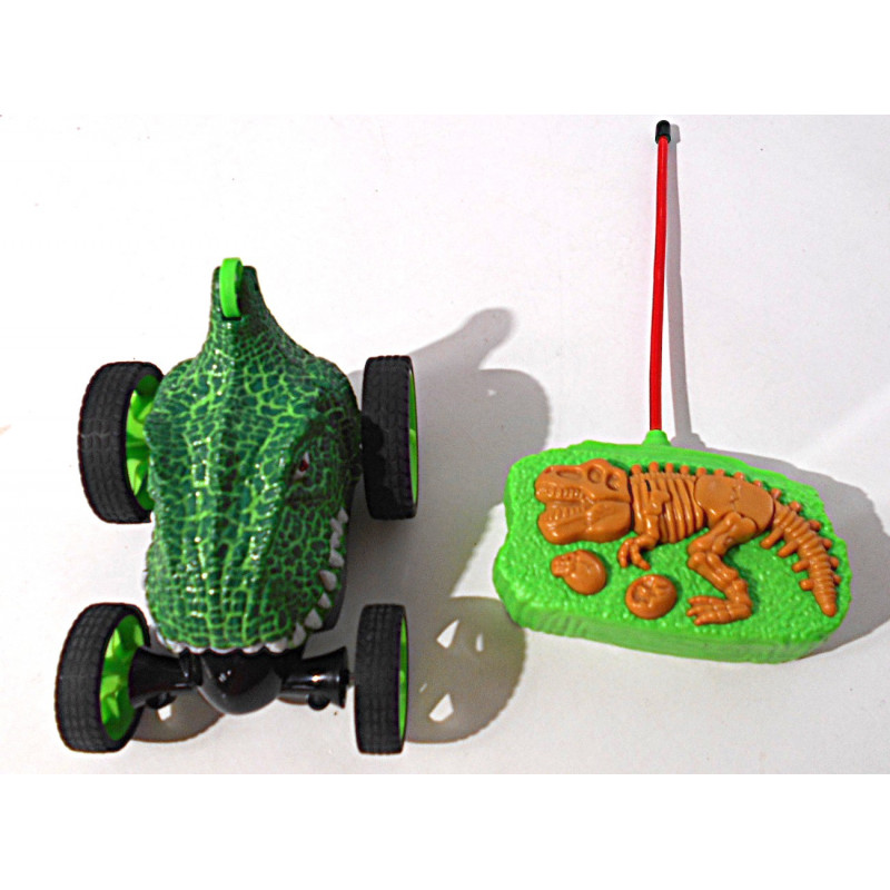 Voiture télécommandé dinosaure cascade