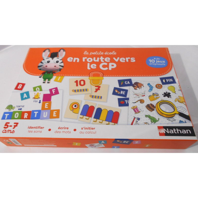 En route vers le CP  5-7 ans - la petite école - Nathan