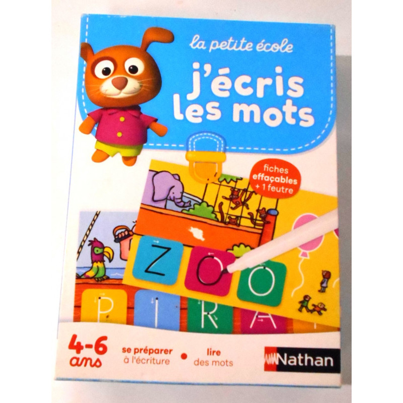 J'écris les mots - Nathan