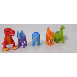 Lot de 5 Dinosaures