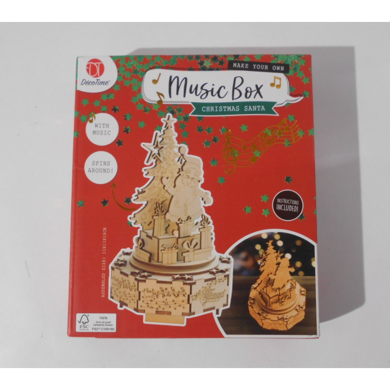 Boite à musique - Père Noël - DécoTime