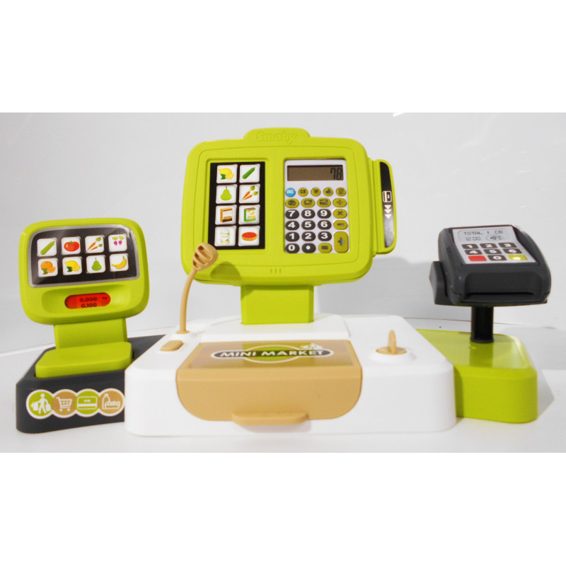 Caisse enregistreuse jouet Smoby-Mini Market