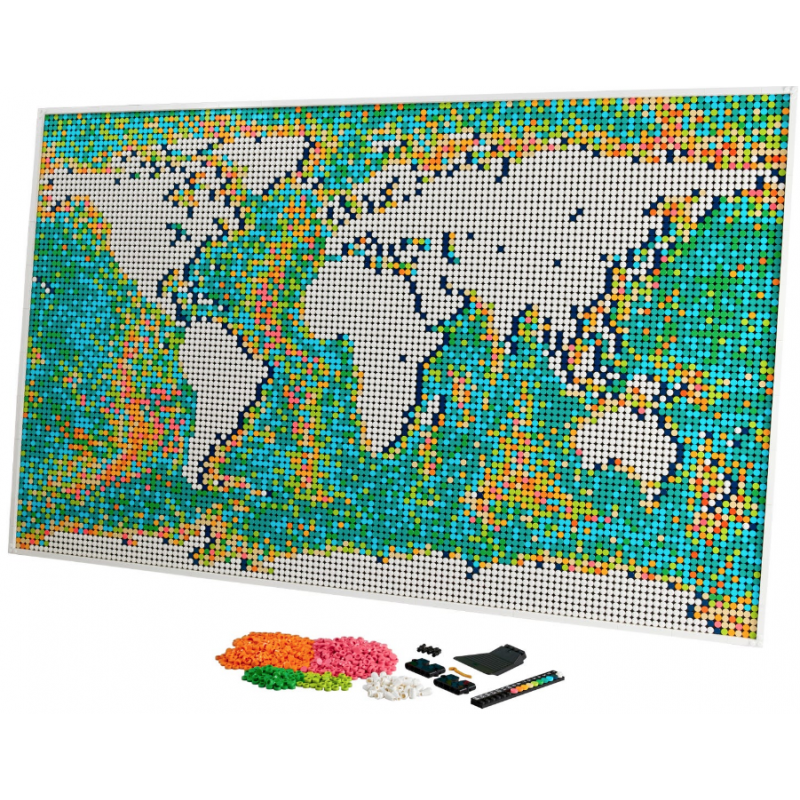 LEGO Art - La carte du monde - Réf. 31203