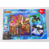 Puzzles 3x49 pièces - Apprivoiser Les Dragons - Ravensburger