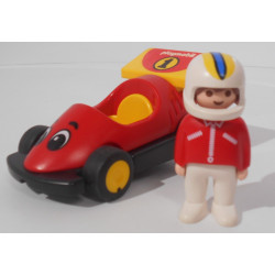 Voiture F1 - Playmobil 123