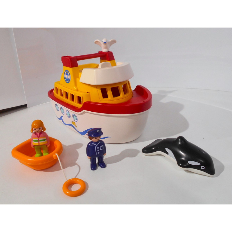 Navire transportable Playmobil 123