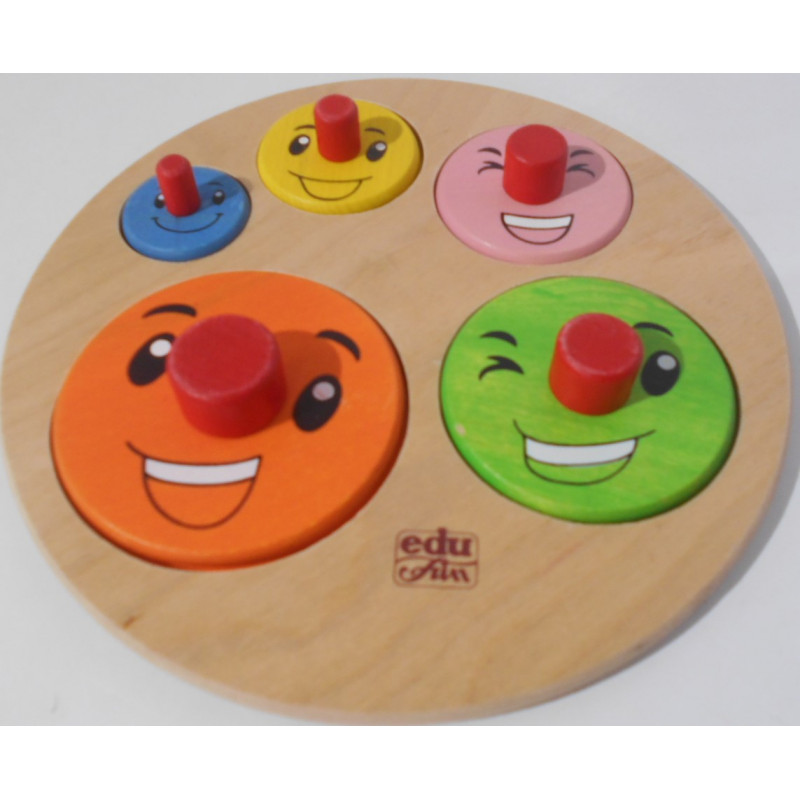 Puzzle à encastrer - Edufun