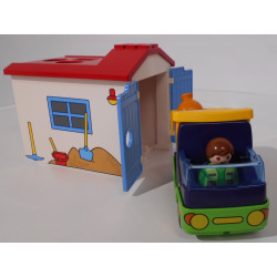 Camion avec garage -...