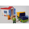 Camion avec garage - Playmobil 1.2.3 -