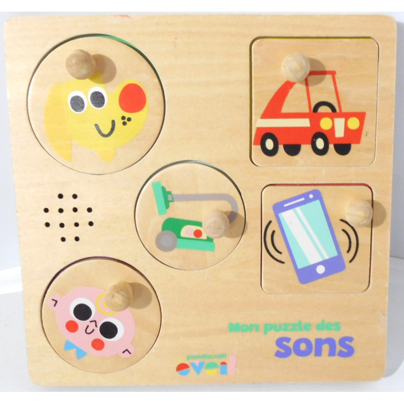 Mon puzzle des sons - Pandacraft
