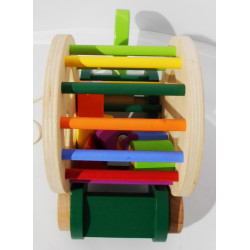 Tortue en bois à tirer - Playtive