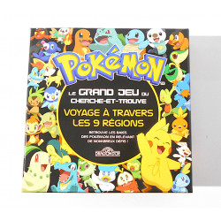 Pokémon - Le Grand Jeu du Cherche-et-Trouve - Voyage à Travers Les 9 régions