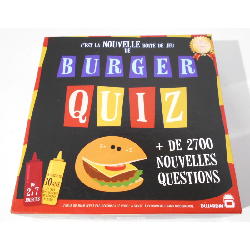 Burger Quiz - Dujardin