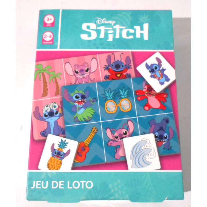 jeu de loto Stitch ( Disney)