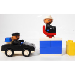 Lego Duplo - Poste de Police - Réf 2654 - Vintage