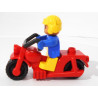 Lego Duplo - Motard + Moto - Réf 2612 - Vintage