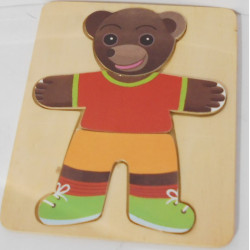 Puzzle ours brun