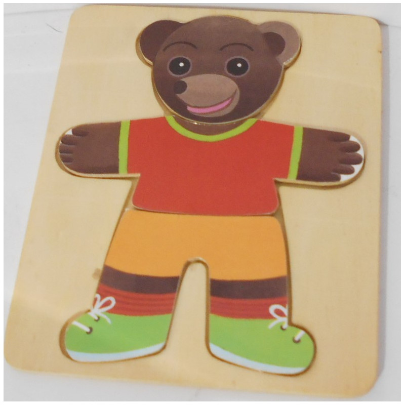 Puzzle ours brun