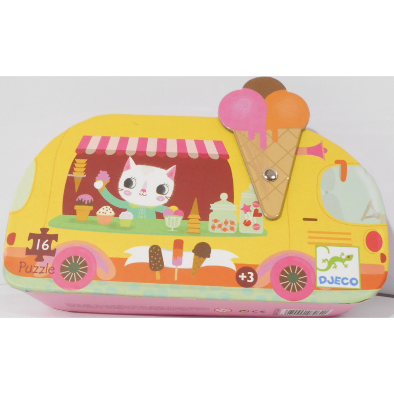 Puzzle camion de crème glacée - Djeco