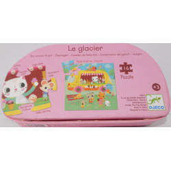 Puzzle camion de crème glacée - Djeco