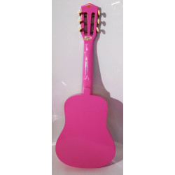 Mini guitare enfant-rose design splash