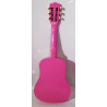 Mini guitare enfant-rose design splash